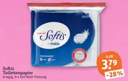 tegut Softis toilettenpapier Angebot