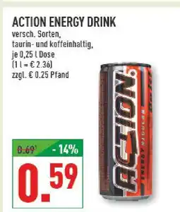 Marktkauf Action energy drink Angebot