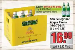 alldrink San pellegrino acqua panna Angebot