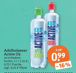 tegut Adelholzener active o2 Angebot