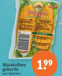 tegut Maiskolben gekocht Angebot