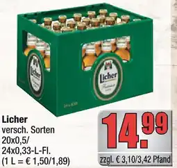 alldrink Licher bier Angebot
