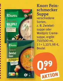 tegut Knorr feinschmecker suppe Angebot