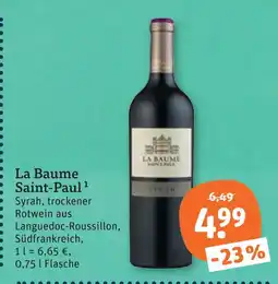 tegut La baume saint-paul Angebot