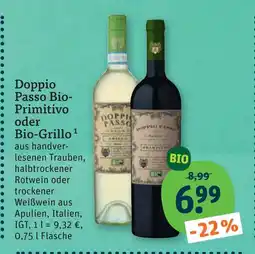tegut Doppio passo bio-primitivo Angebot