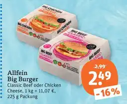 tegut Allfein big burger Angebot