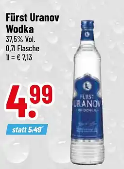 trinkgut Fürst uranov wodka Angebot