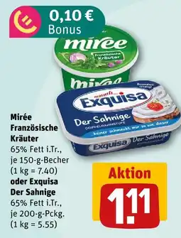 nahkauf Mirée französische kräuter oder exquisa der sahnige Angebot