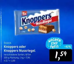 KONSUM Storck knoppers oder knoppers nussriegel Angebot