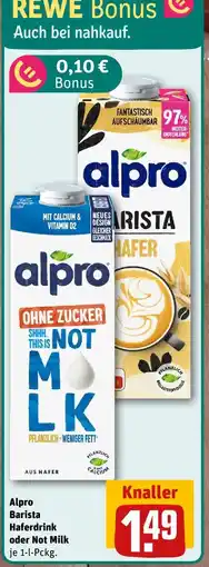 nahkauf Alpro barista haferdrink Angebot