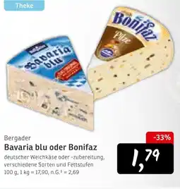 KONSUM Bergader bavaria blu oder bonifaz Angebot