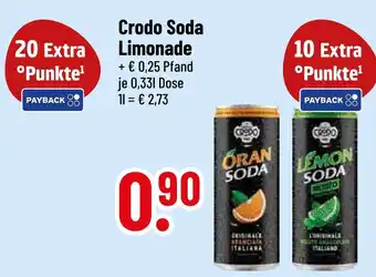 trinkgut Crodo soda limonade Angebot