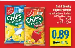 diska Gut & günstig chips for friends Angebot