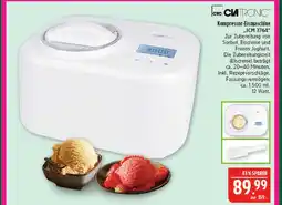 Marktkauf Clatronic kompressor-eismaschine icm 3764 Angebot