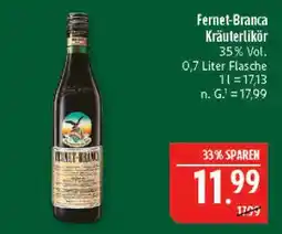 Marktkauf Fernet-branca kräuterlikör Angebot