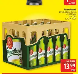 Marktkauf Pilsner urquell Angebot
