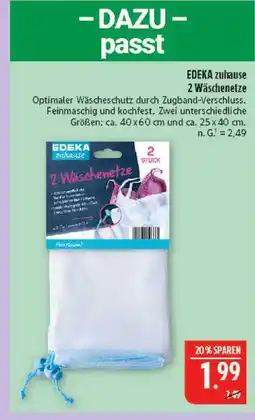 Marktkauf Edeka zuhause wäschenetze Angebot