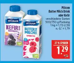 Marktkauf Milram butter milch drink Angebot