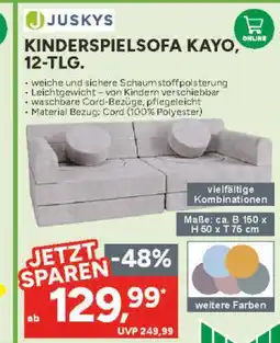 Marktkauf Juskys kinderspielsofa kayo Angebot