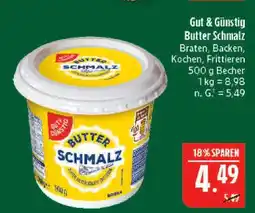 Marktkauf Gut & günstig butter schmalz Angebot