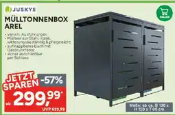 Marktkauf Juskys mülltonnenbox arel Angebot