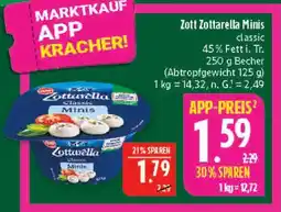 Marktkauf Zott zottarella minis Angebot
