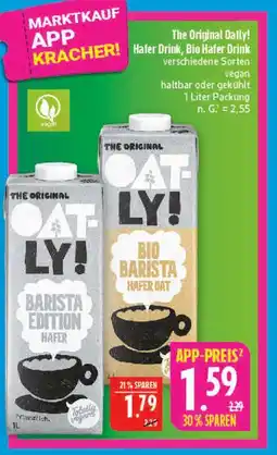 Marktkauf The original oatly! barista edition hafer Angebot