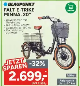 Marktkauf Blaupunkt falt-e-trike minna Angebot