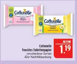 Marktkauf Cottonelle feuchtes toilettenpapier Angebot