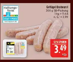 Marktkauf Geflügel bratwurst Angebot