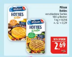 Marktkauf Milram hotties natur Angebot