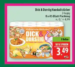 Marktkauf Dick & durstig haushaltstücher Angebot