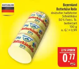 Marktkauf Bayernland butterkäse rolle Angebot