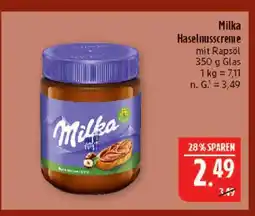 Marktkauf Milka haselnusscreme Angebot