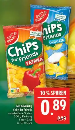 Marktkauf Gut & günstig chips for friends Angebot