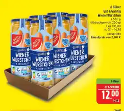 Marktkauf Gut & günstig wiener würstchen Angebot