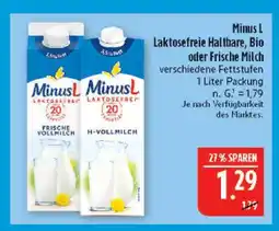 Marktkauf Minus l milch Angebot