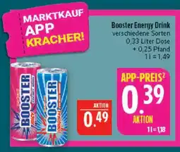 Marktkauf Booster energy drink Angebot