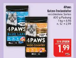 Marktkauf 4paws katzen-trockenfutter Angebot