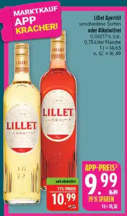 Marktkauf Lillet apéritif Angebot