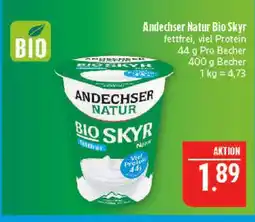 Marktkauf Andechser natur bio skyr Angebot