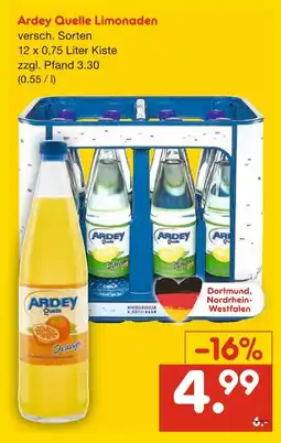 Netto Marken-Discount Ardey quelle limonaden Angebot