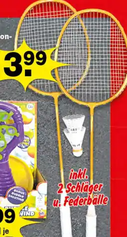 Krümet Sonderposten Badminton Set Angebot