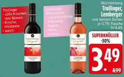 Edeka Württemberg Trollinger, Lemberger Angebot