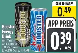 Edeka Booster Energy Drink Angebot