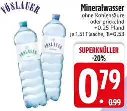 Edeka Voslauer Mineralwasser Angebot