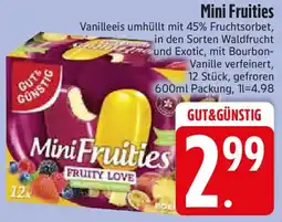Edeka Gut & Günstig Mini Fruities Angebot