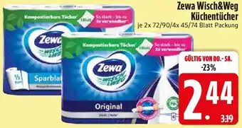 Edeka Zewa Wisch&Weg Küchentücher Angebot