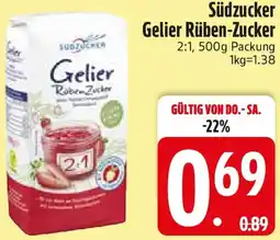 Edeka Südzucker Gelier Rüben-Zucker Angebot