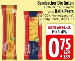 Edeka Bernbacher Die Guten oder Bella Pasta Angebot